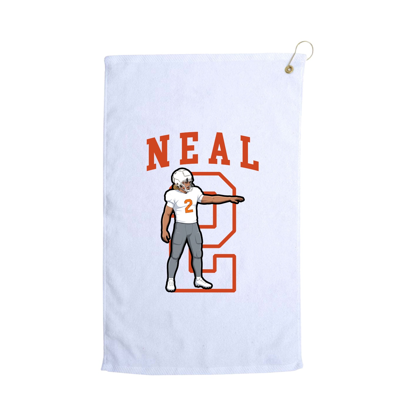 Golf Towel — Shirsey in White