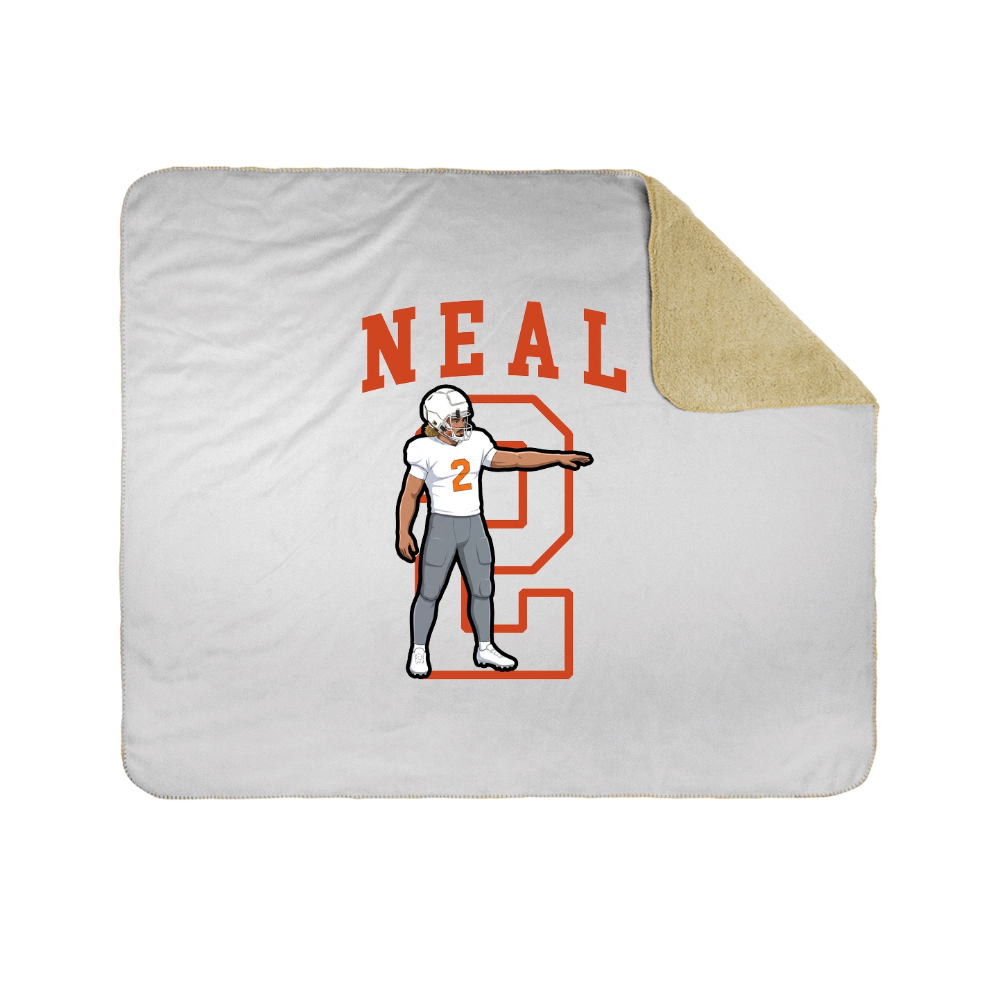 50x60 Sherpa Lined Throw Blanket