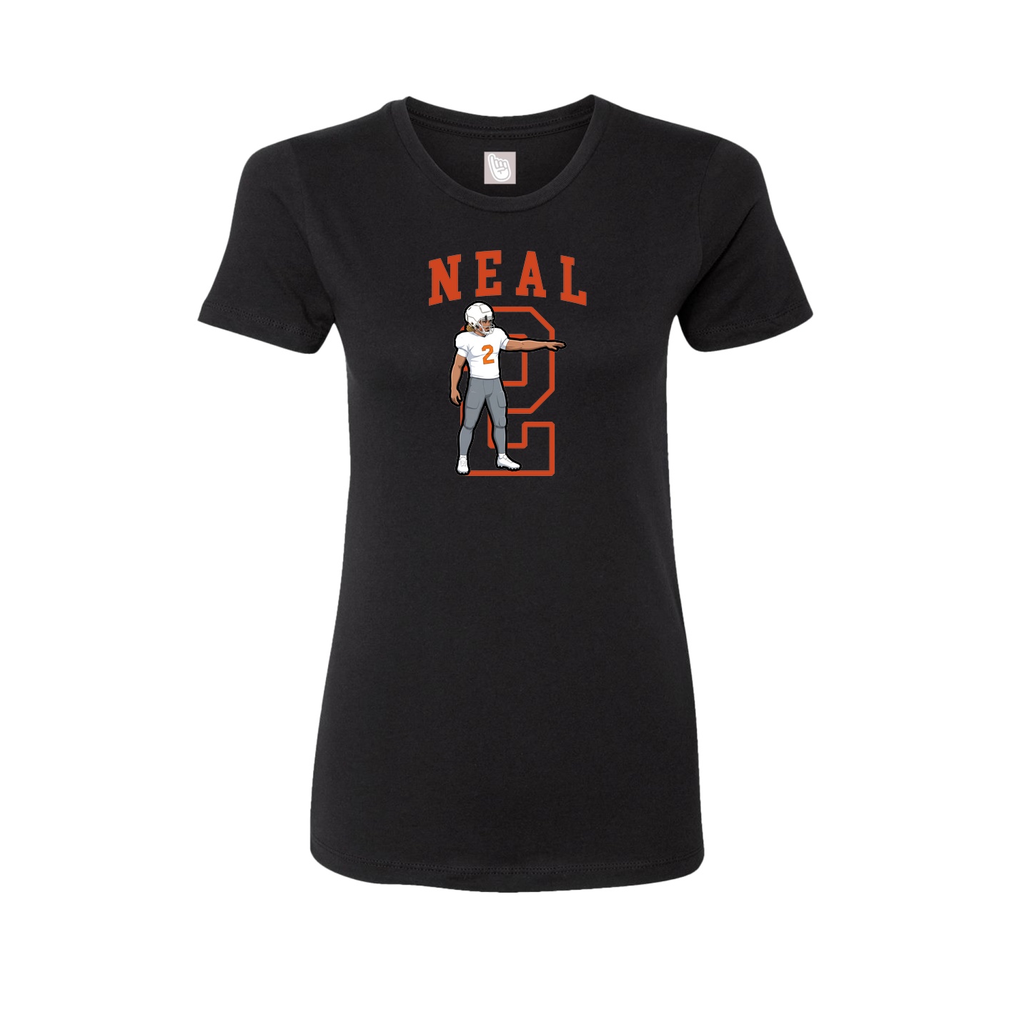 Fitted Women's Tee — Shirsey in Black