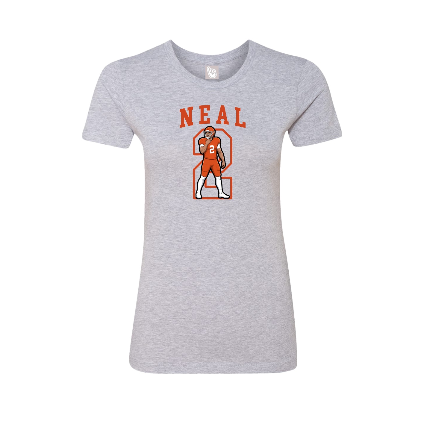 Fitted Women's Tee — Shirsey in Grey
