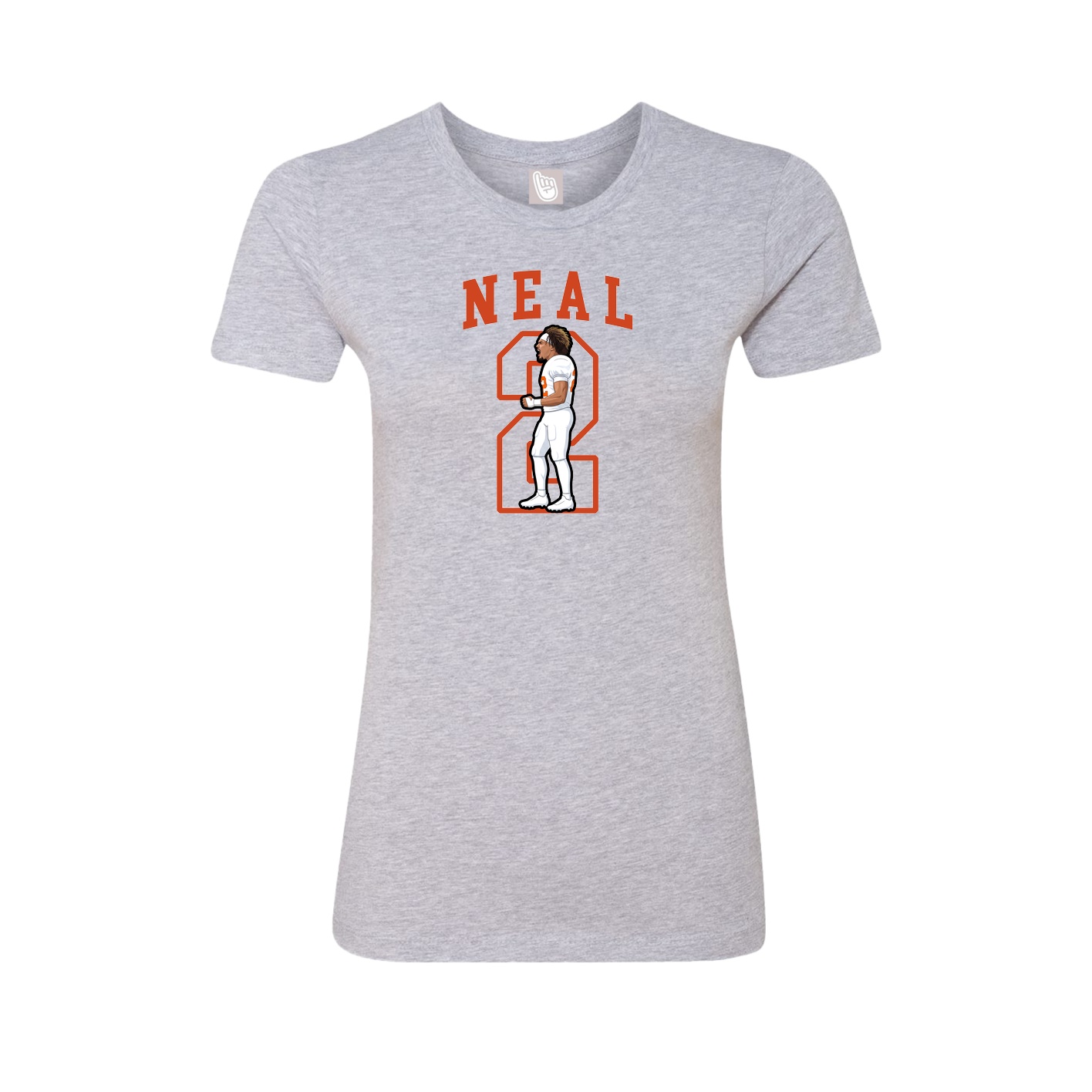 Fitted Women's Tee — Shirsey in Grey