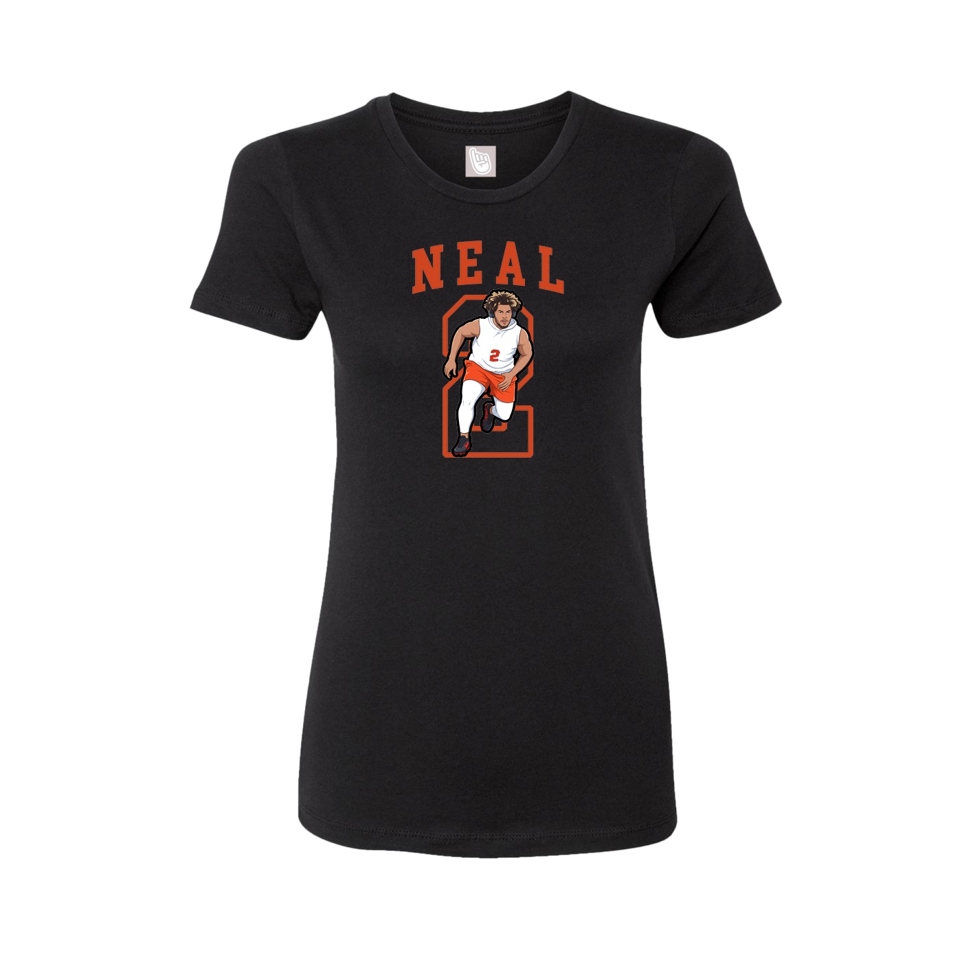 Fitted Women's Tee — Shirsey in Black
