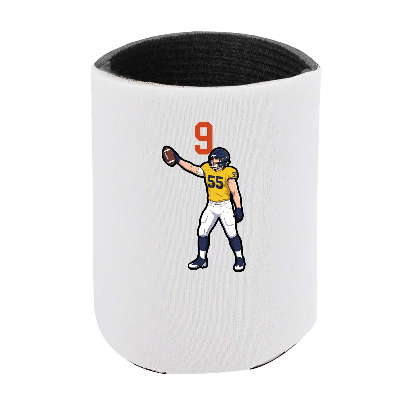 Can Holder — Number Top in White