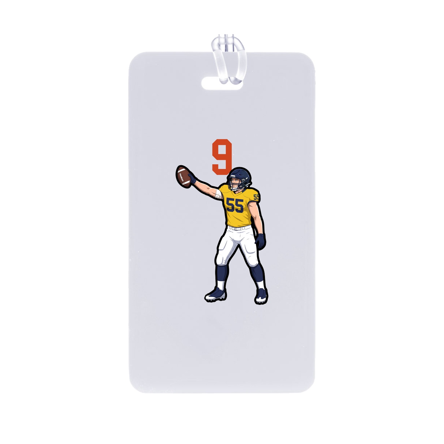 Bag Tag — Number Top in Classic