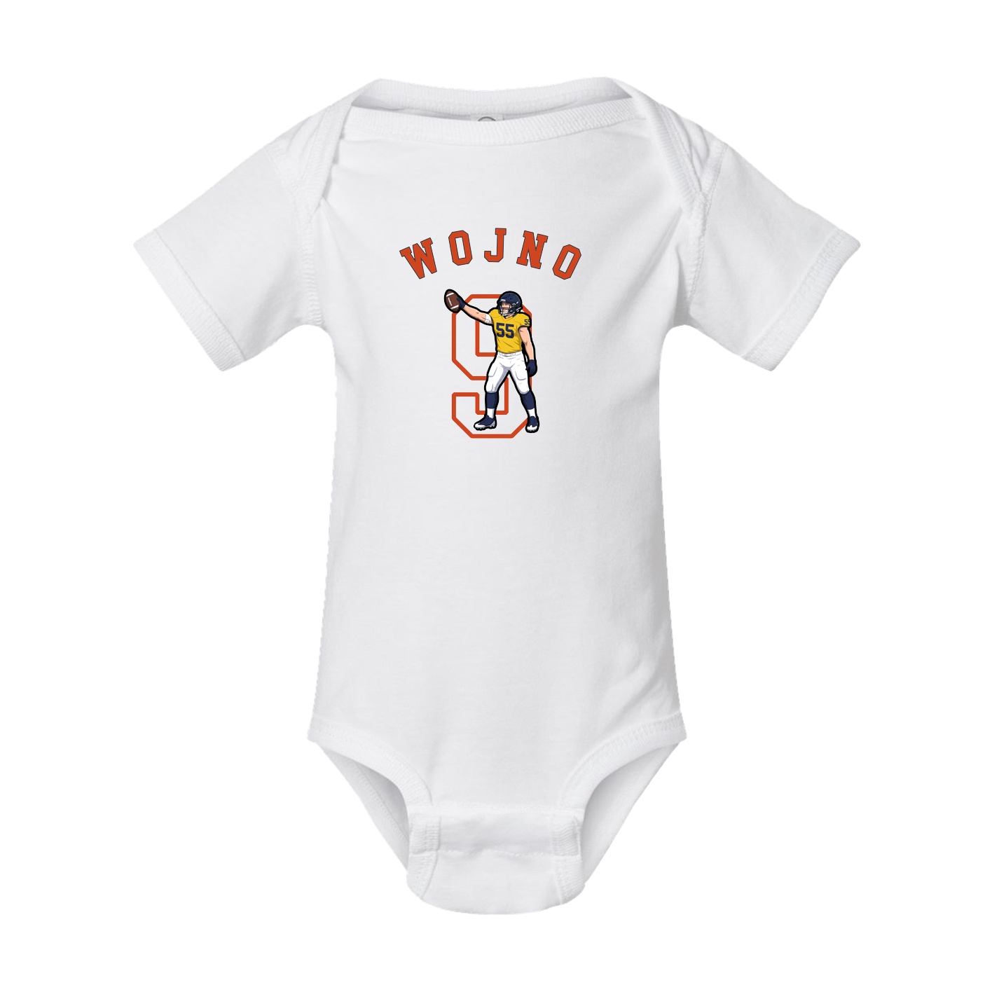 Baby Onesie — Shirsey Arch in White