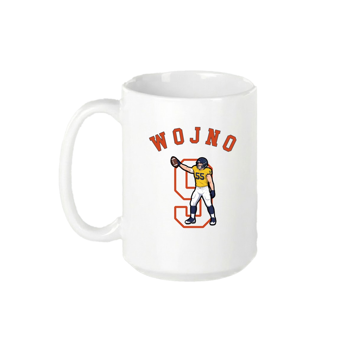 15oz Coffee Mug — Shirsey Arch in White
