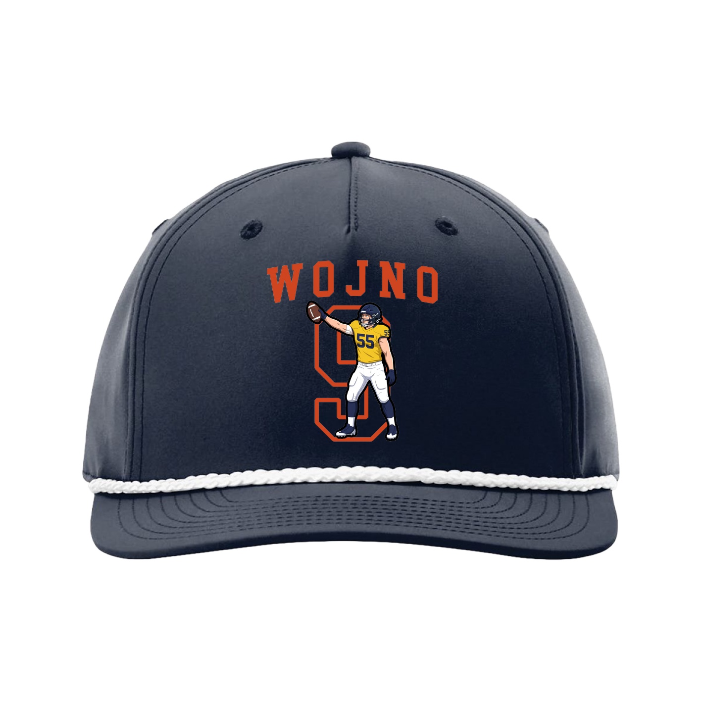 Five-Panel Classic Rope Cap — Shirsey in Navy