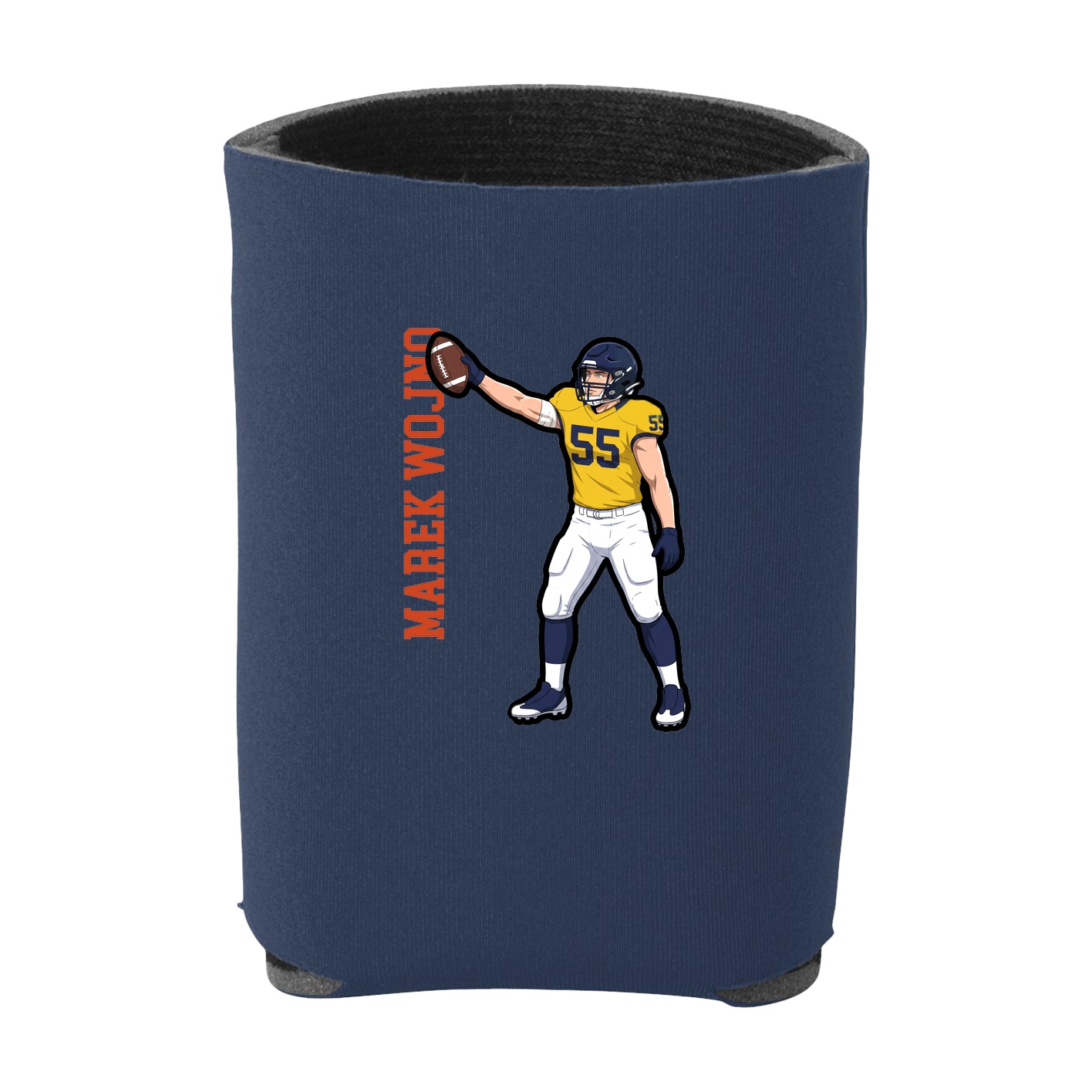 Can Holder — Name Vertical in Navy