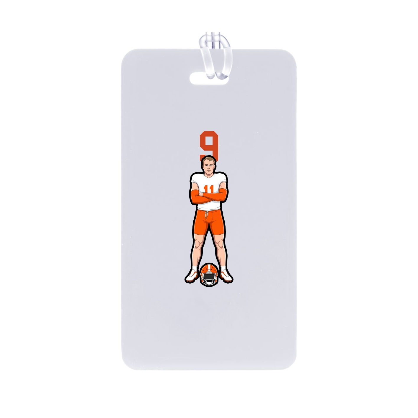 Bag Tag — Number Top in Classic