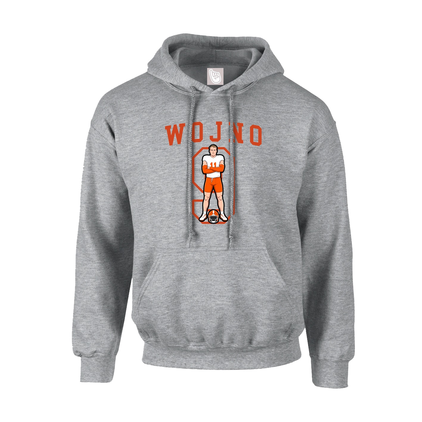 Hoodie — Shirsey in Grey