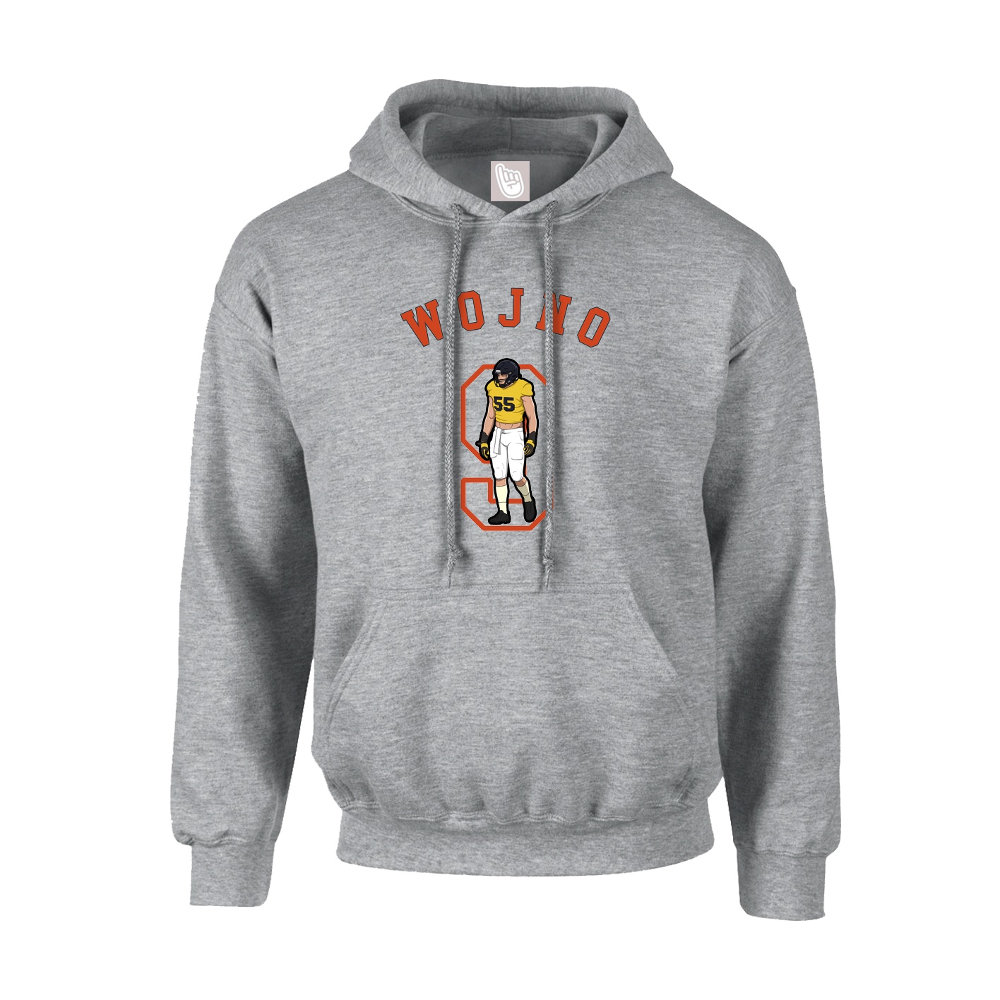 Youth Hoodie — Shirsey Arch in Grey