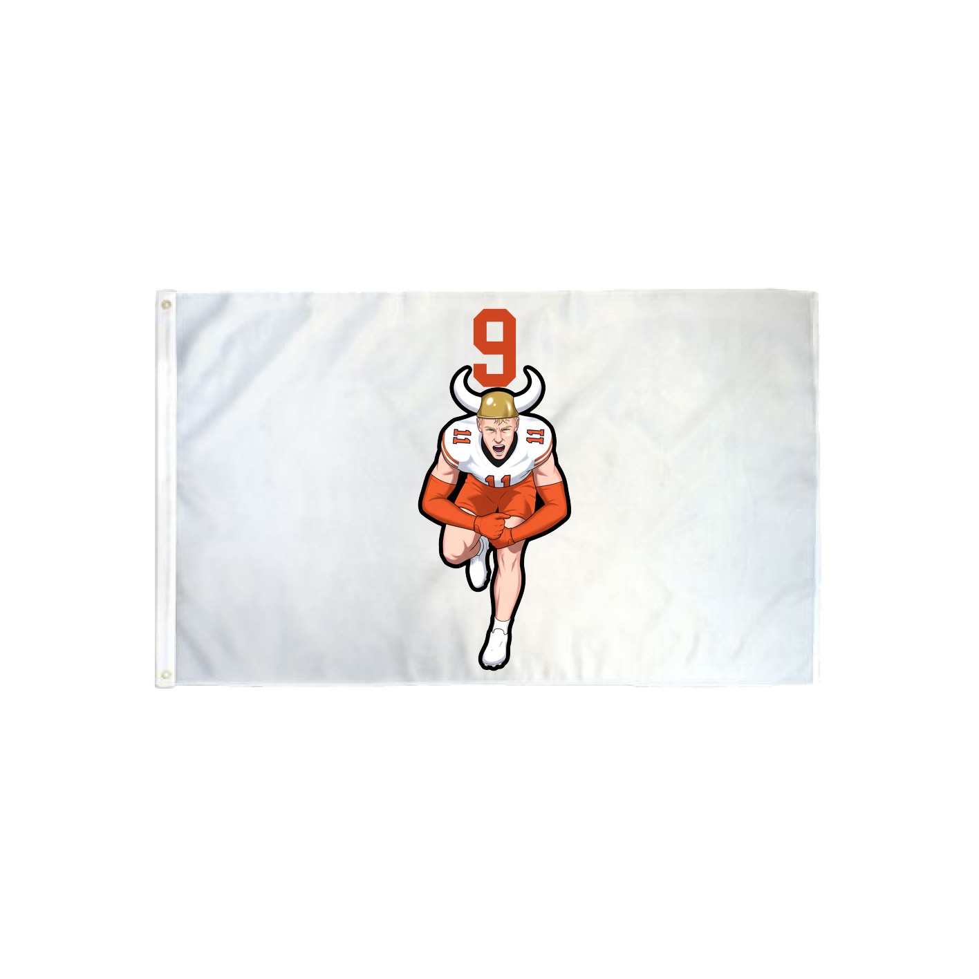 3x5 Flag — Number Top in Classic