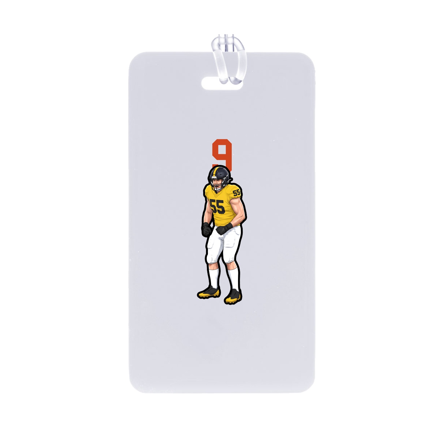 Bag Tag — Number Top in Classic