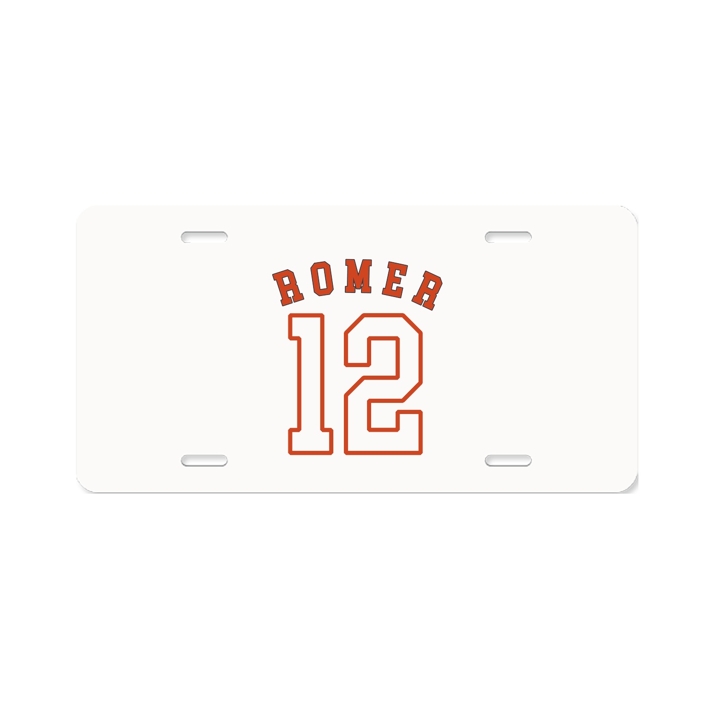 License Plate — Shirsey Arch in Classic