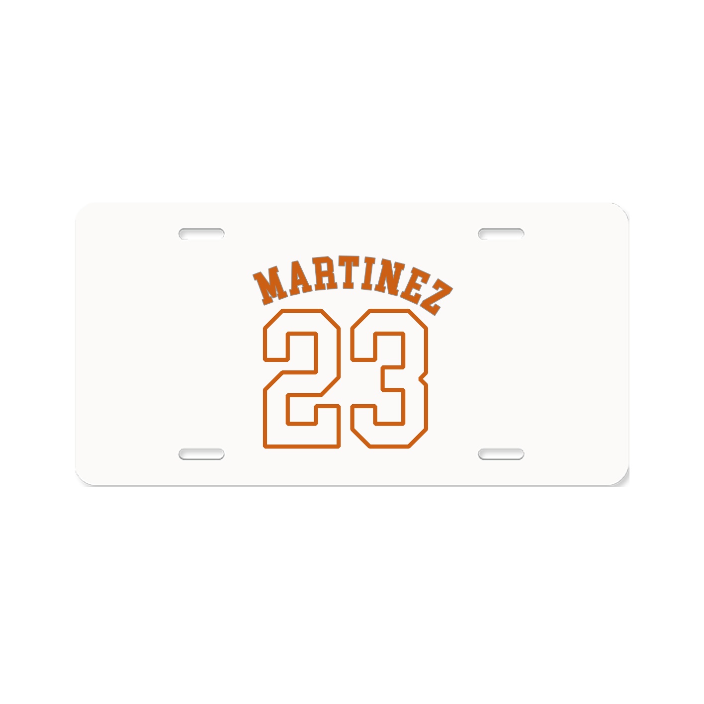 License Plate — Shirsey Arch in Classic