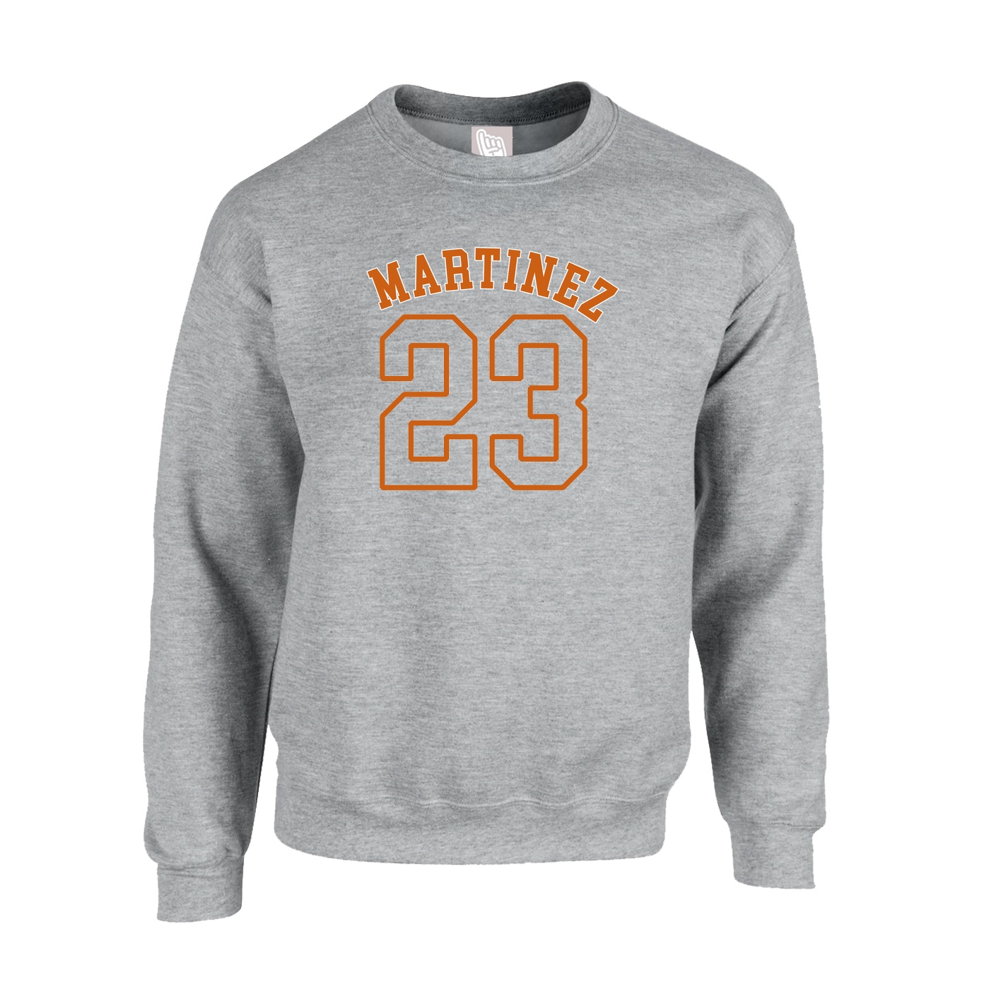 Fleece Crew — Shirsey Arch in Grey