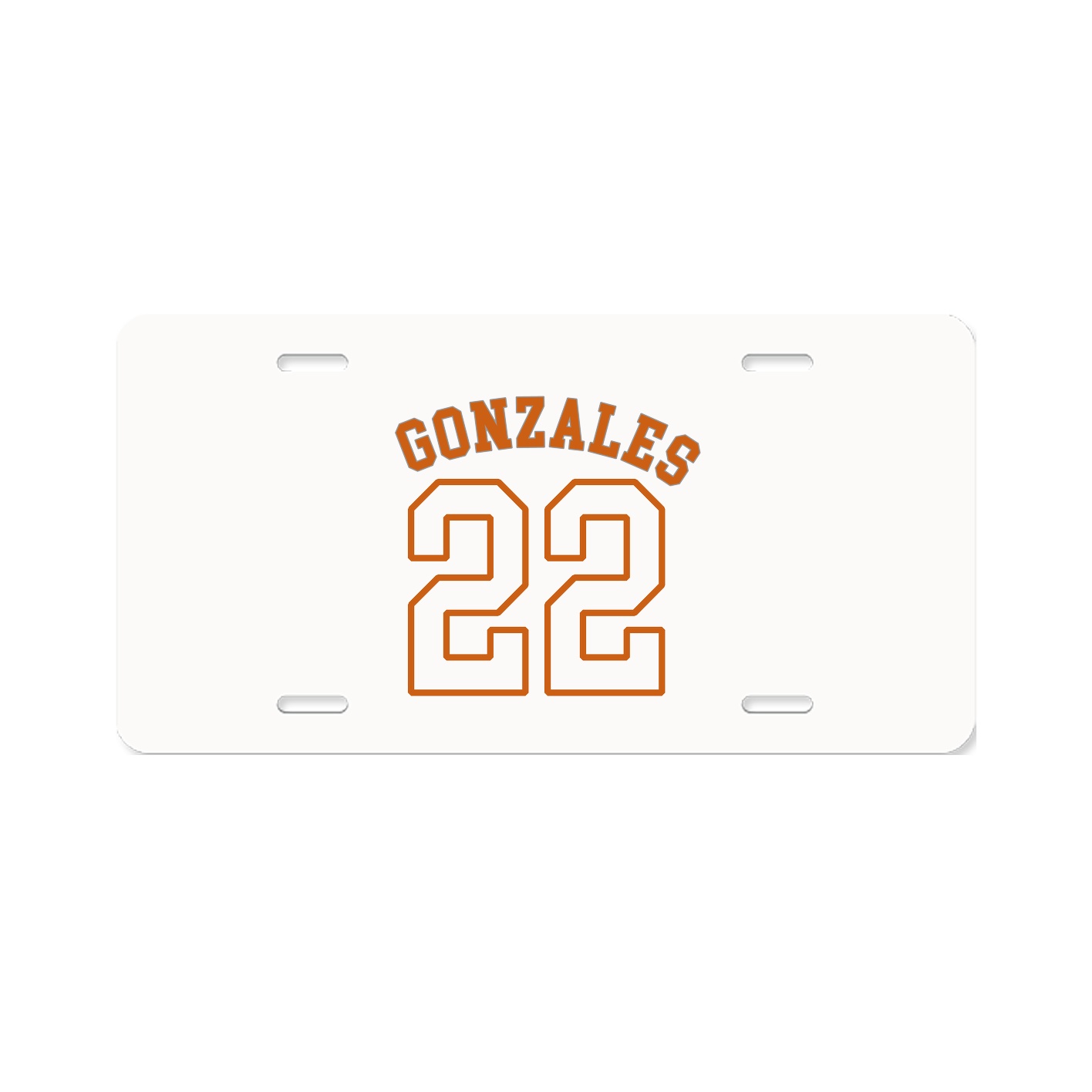 License Plate — Shirsey Arch in Classic