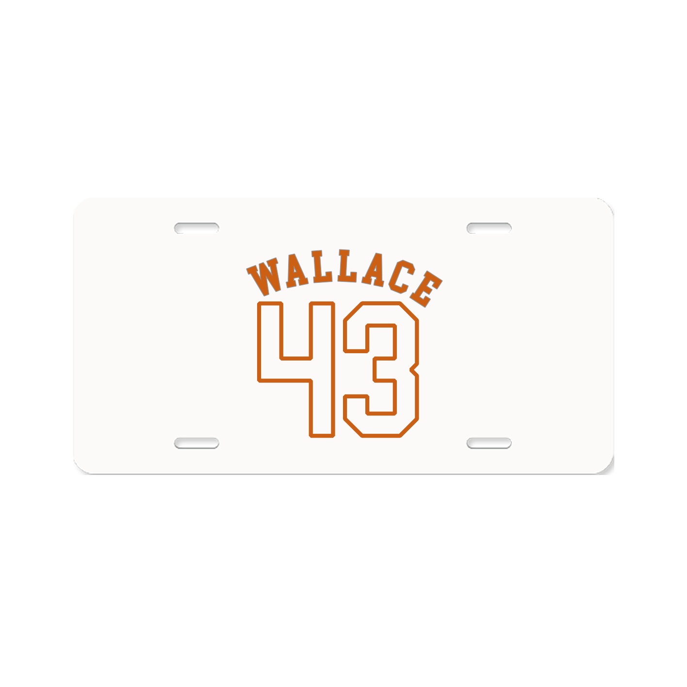 License Plate — Shirsey Arch in Classic