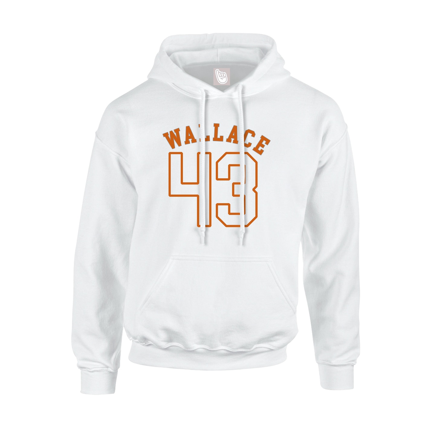 Hoodie — Shirsey Arch in White