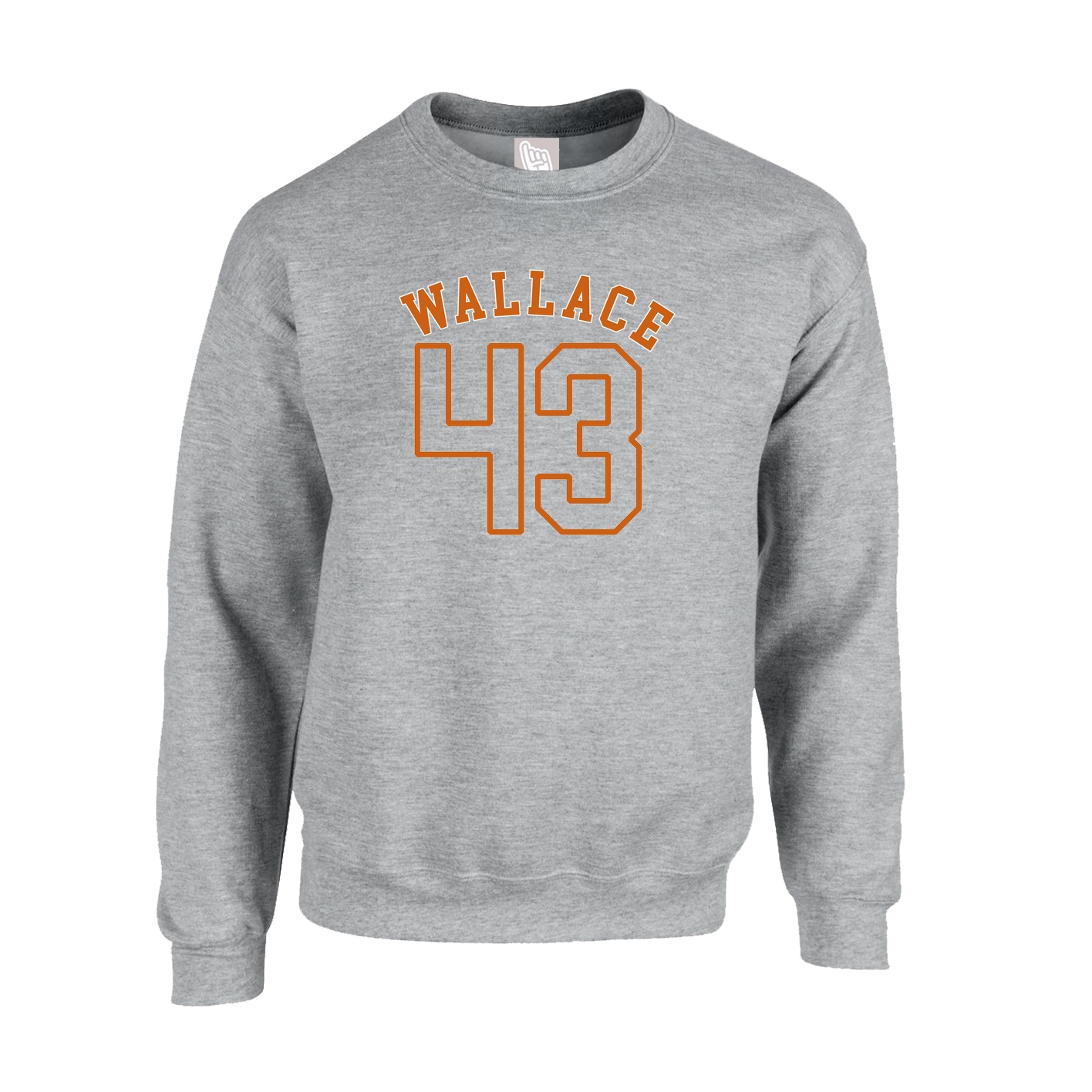 Fleece Crew — Shirsey Arch in Grey