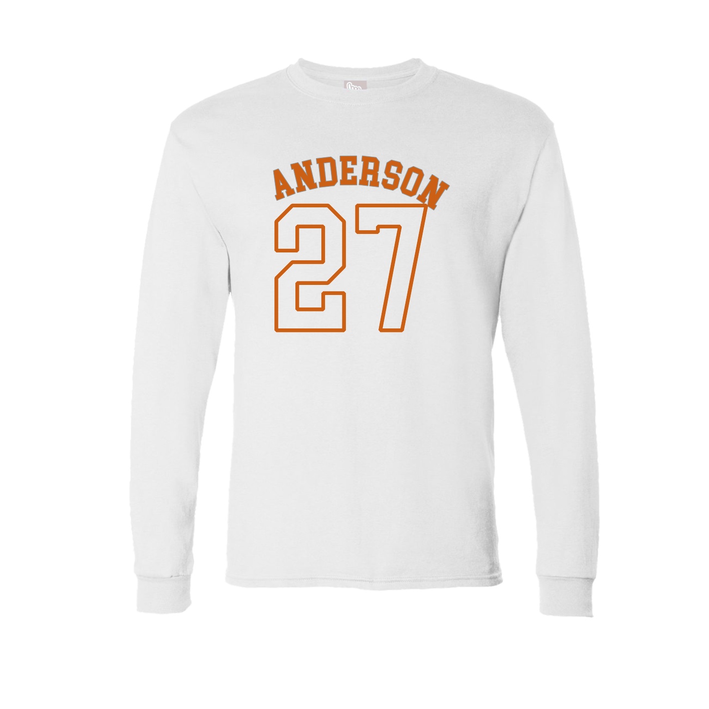 Long Sleeve Tee — Shirsey Arch in White