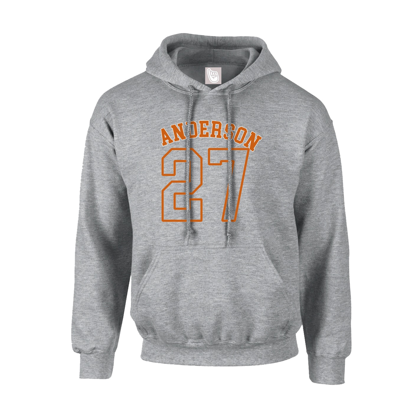 Youth Hoodie — Shirsey Arch in Grey