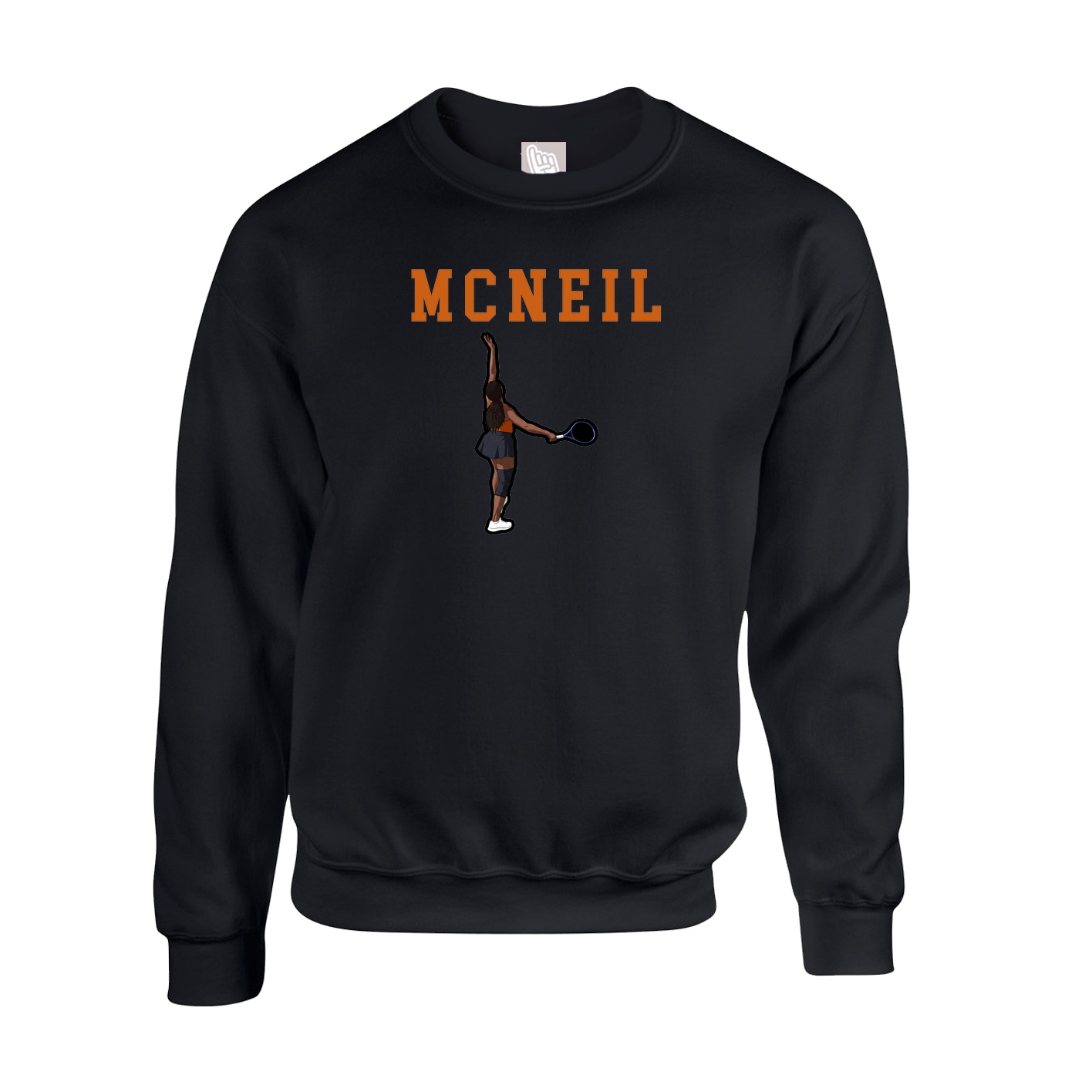 Fleece Crew — Shirsey in Black
