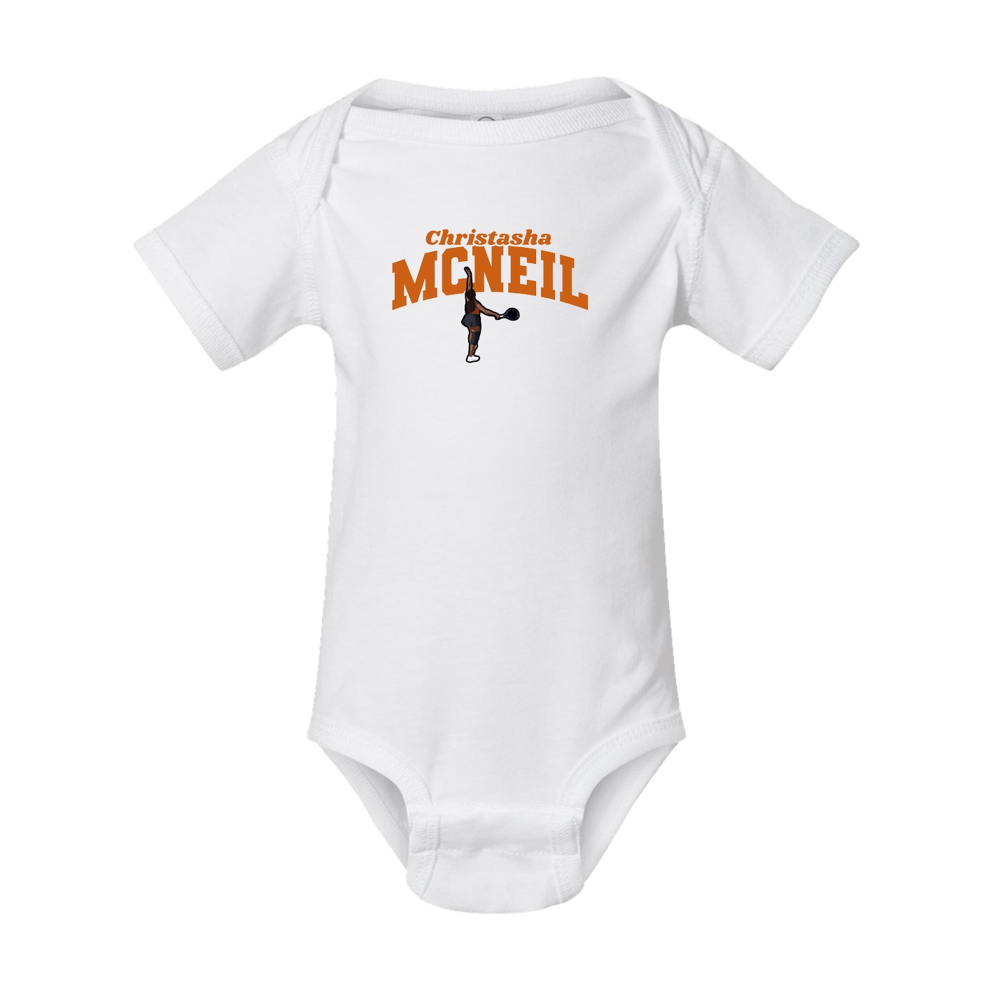 Baby Onesie — Signature Arch in White