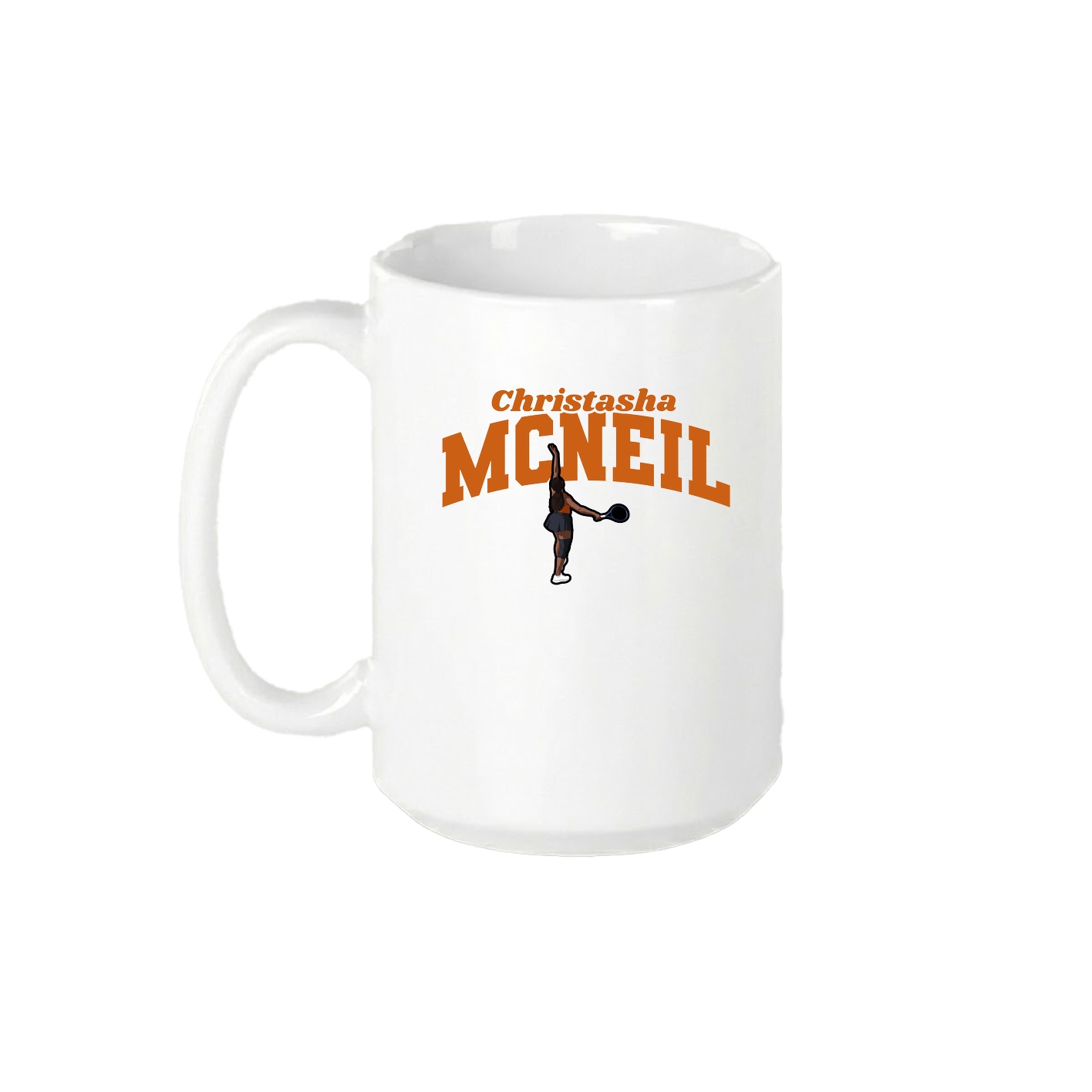 15oz Coffee Mug — Signature Arch in White