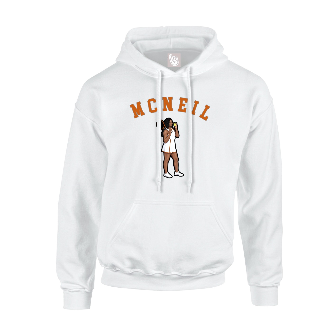Youth Hoodie — Shirsey Arch in White