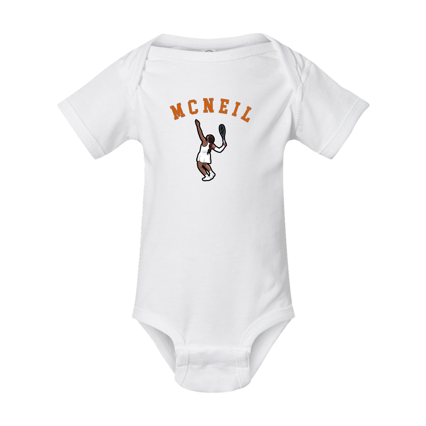 Baby Onesie — Shirsey Arch in White
