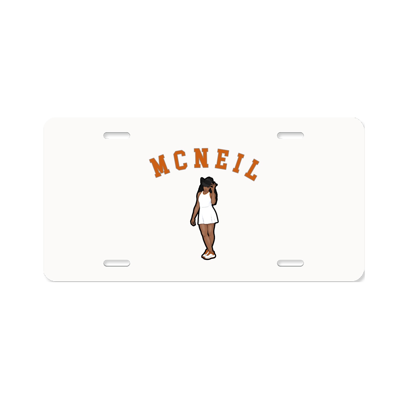 License Plate — Shirsey Arch in Classic