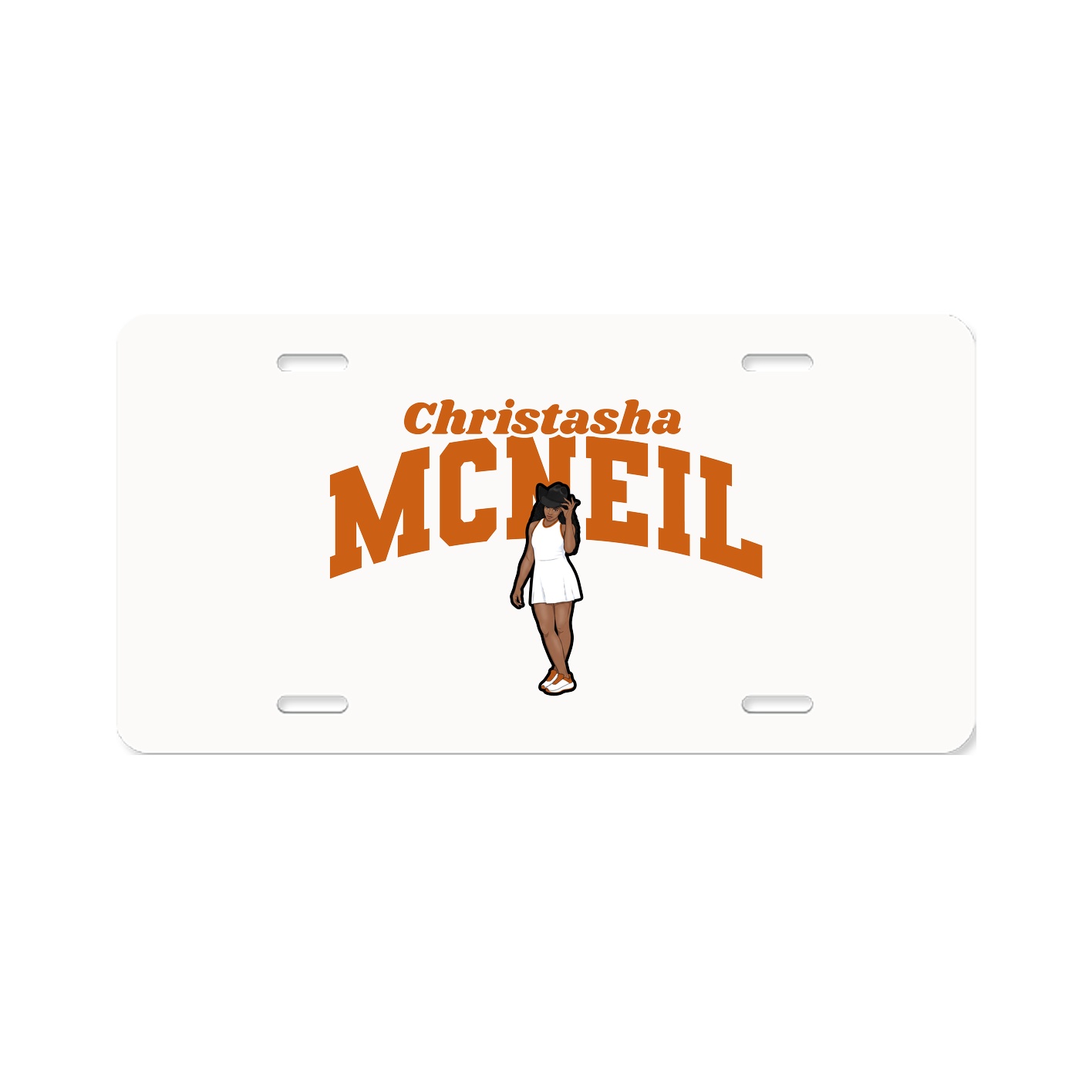 License Plate — Signature Arch in Classic