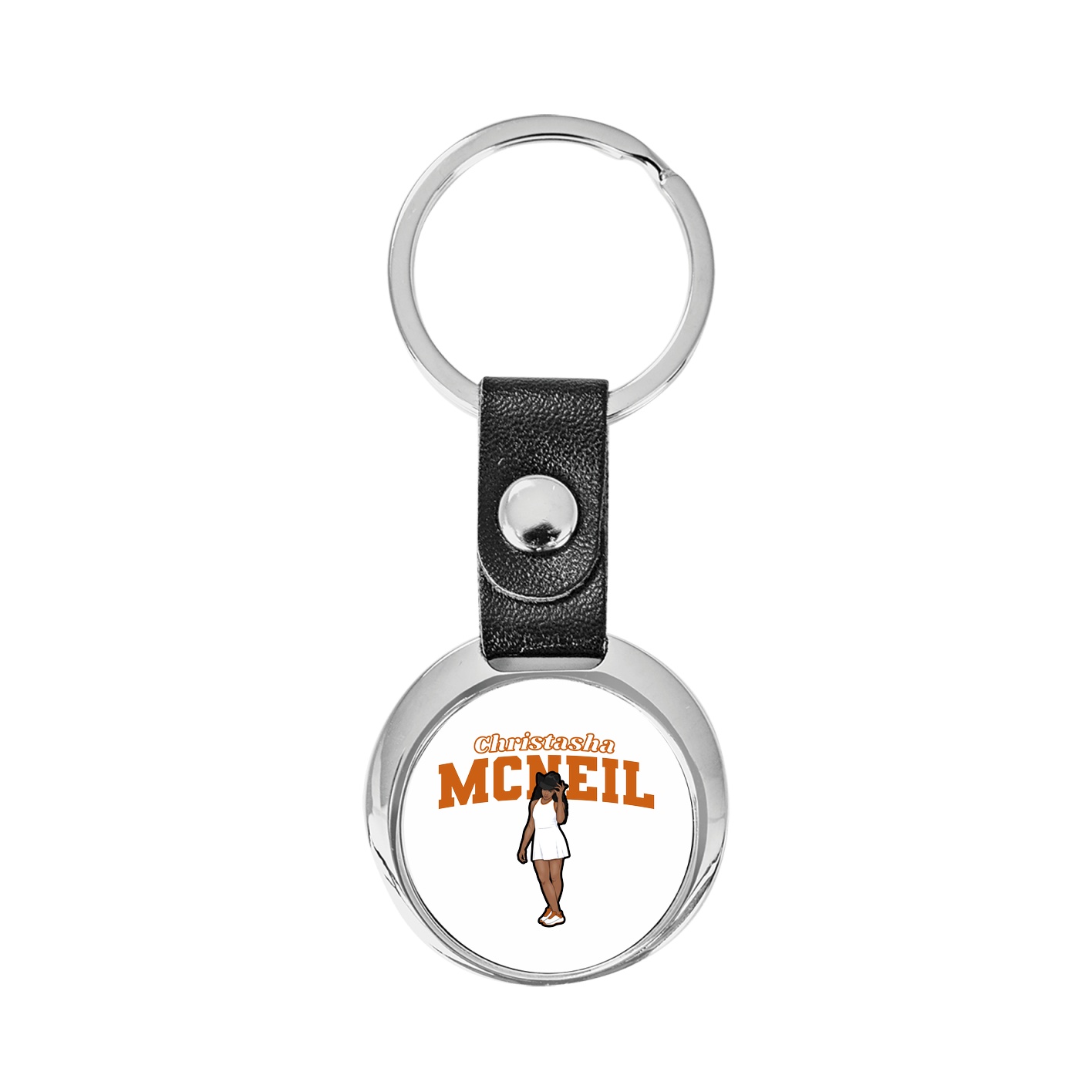 Key Chain — Name Arch in Classic