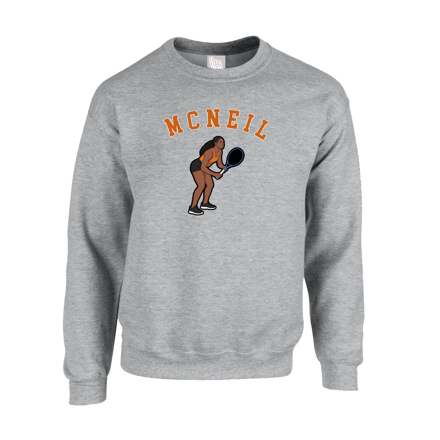 Fleece Crew — Shirsey Arch in Grey