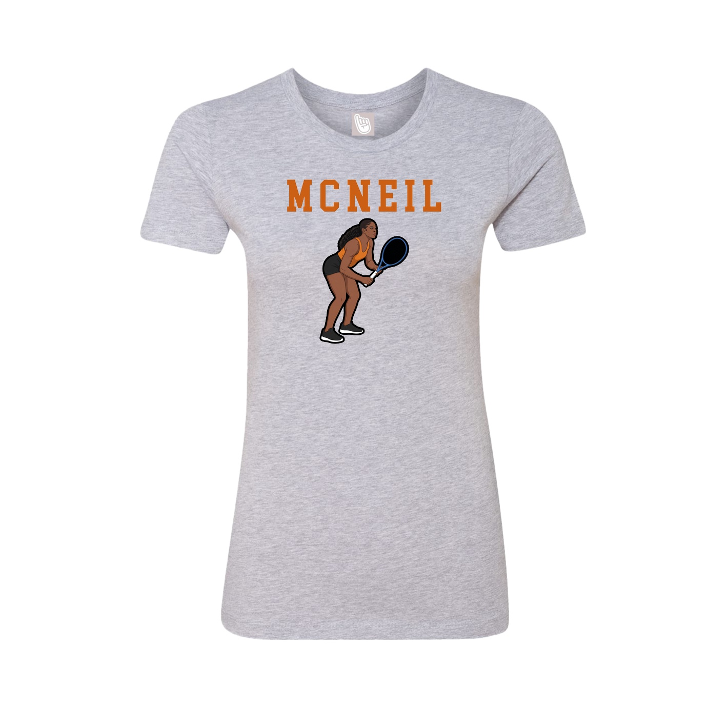 Fitted Women's Tee — Shirsey in Grey