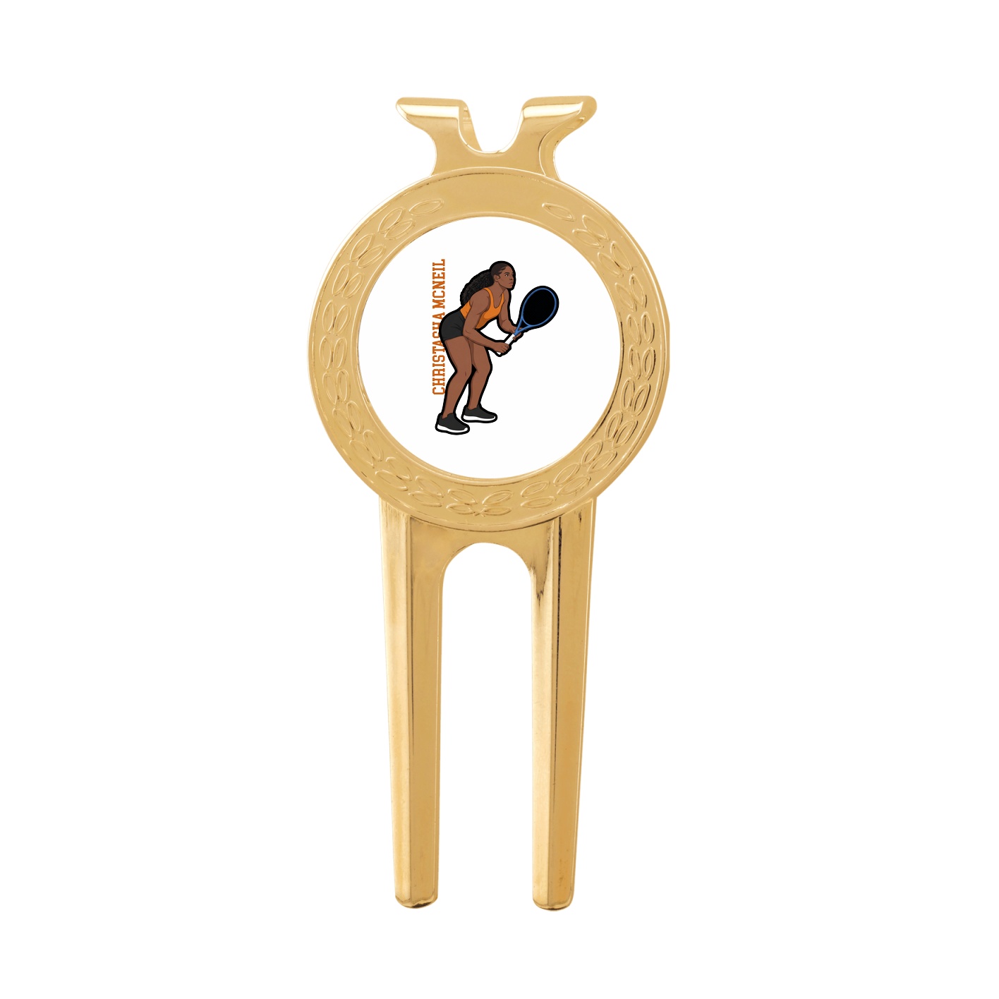 Divot Tool with Ball Marker — Name Vertical in Classic