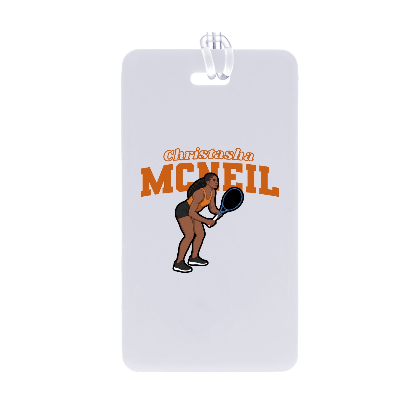 Bag Tag — Name Arch in Classic