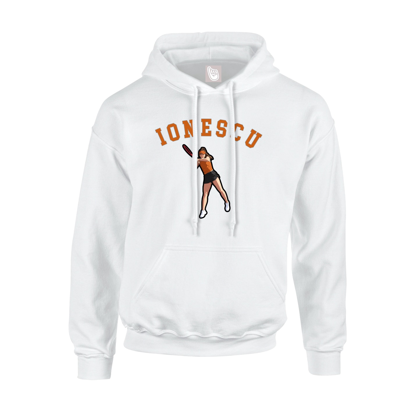 Youth Hoodie — Shirsey Arch in White