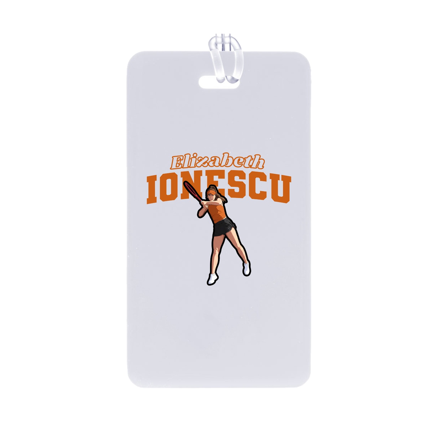 Bag Tag — Name Arch in Classic