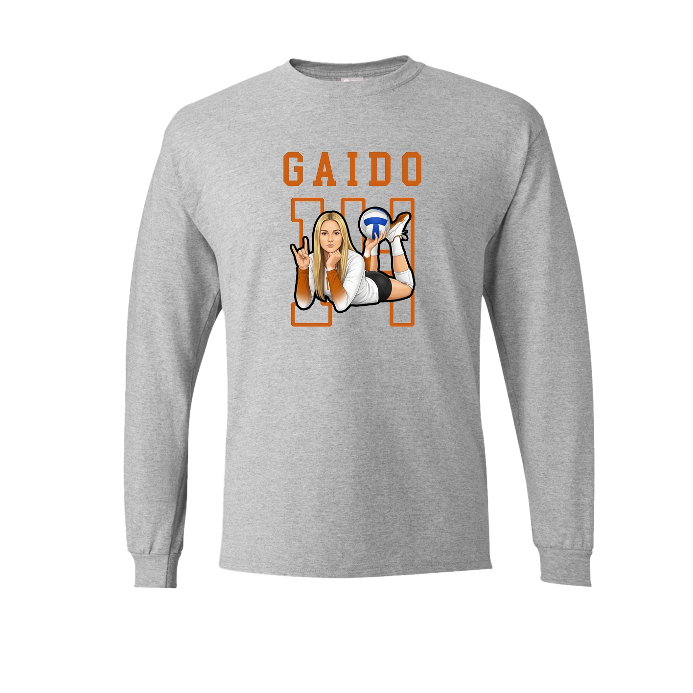 Long Sleeve Tee — Shirsey in Grey
