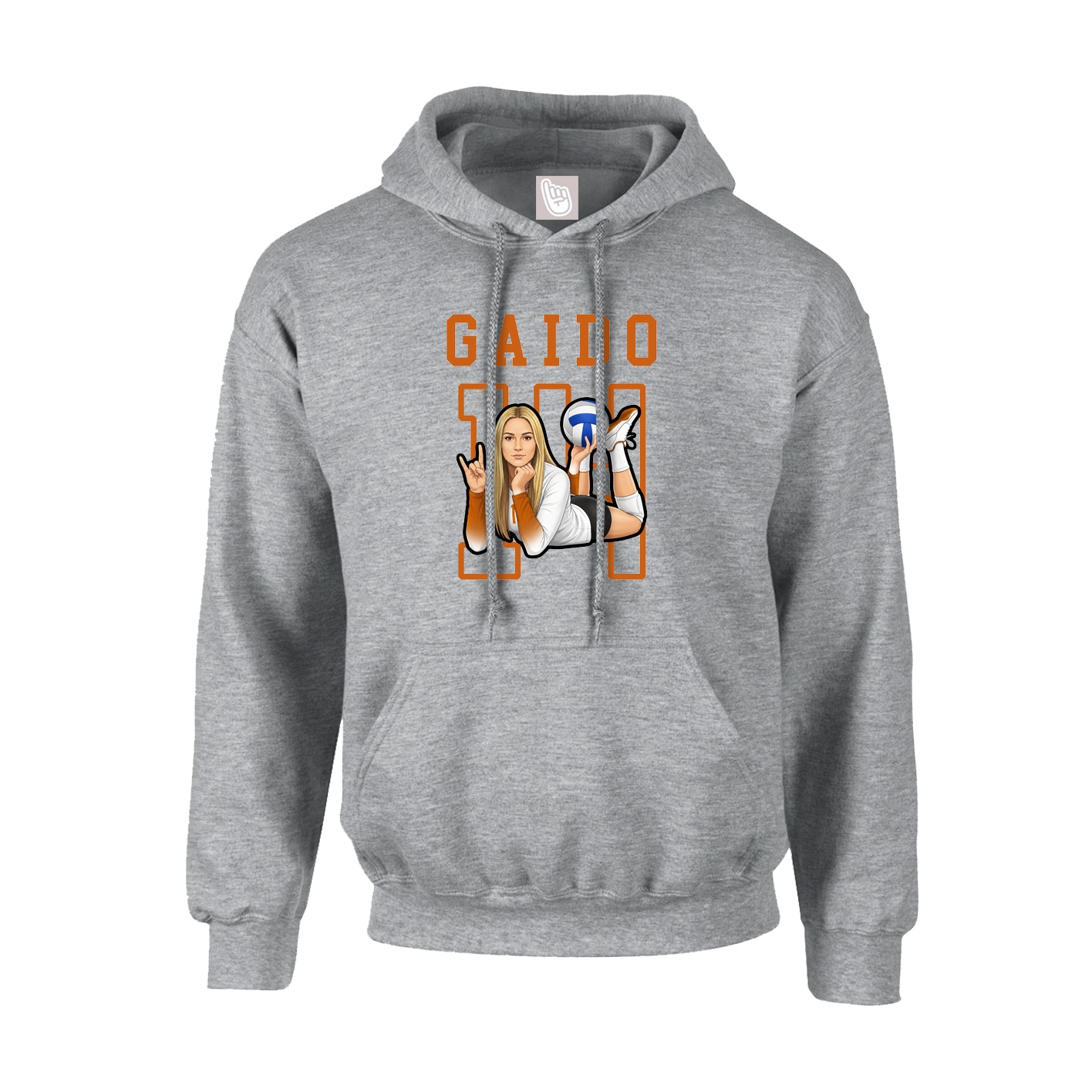 Hoodie — Shirsey in Grey