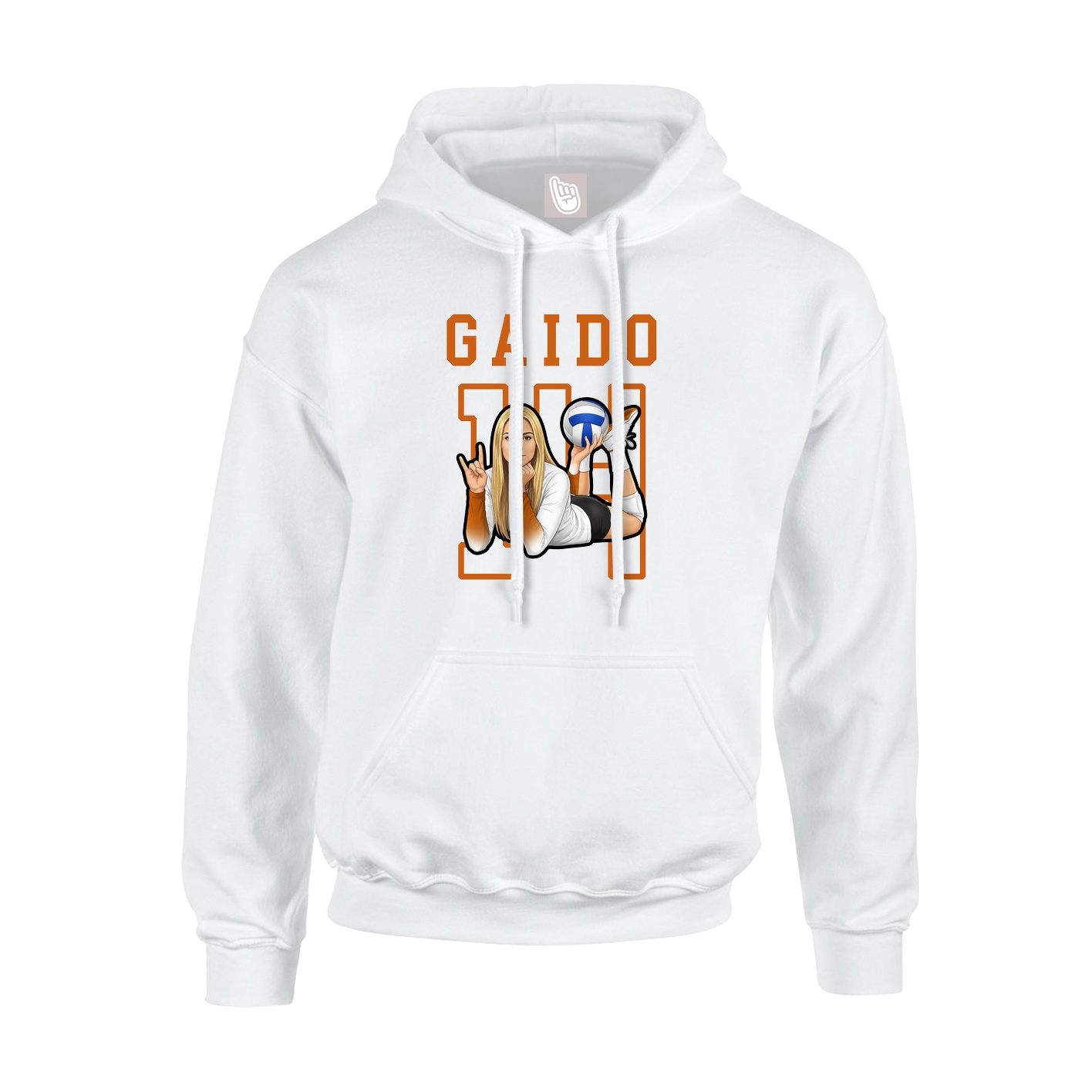 Youth Hoodie — Shirsey in White