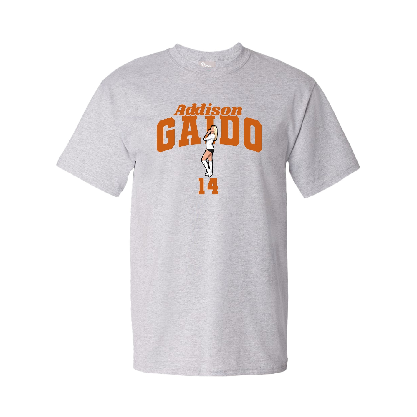 Youth Tee — Signature Arch in Grey