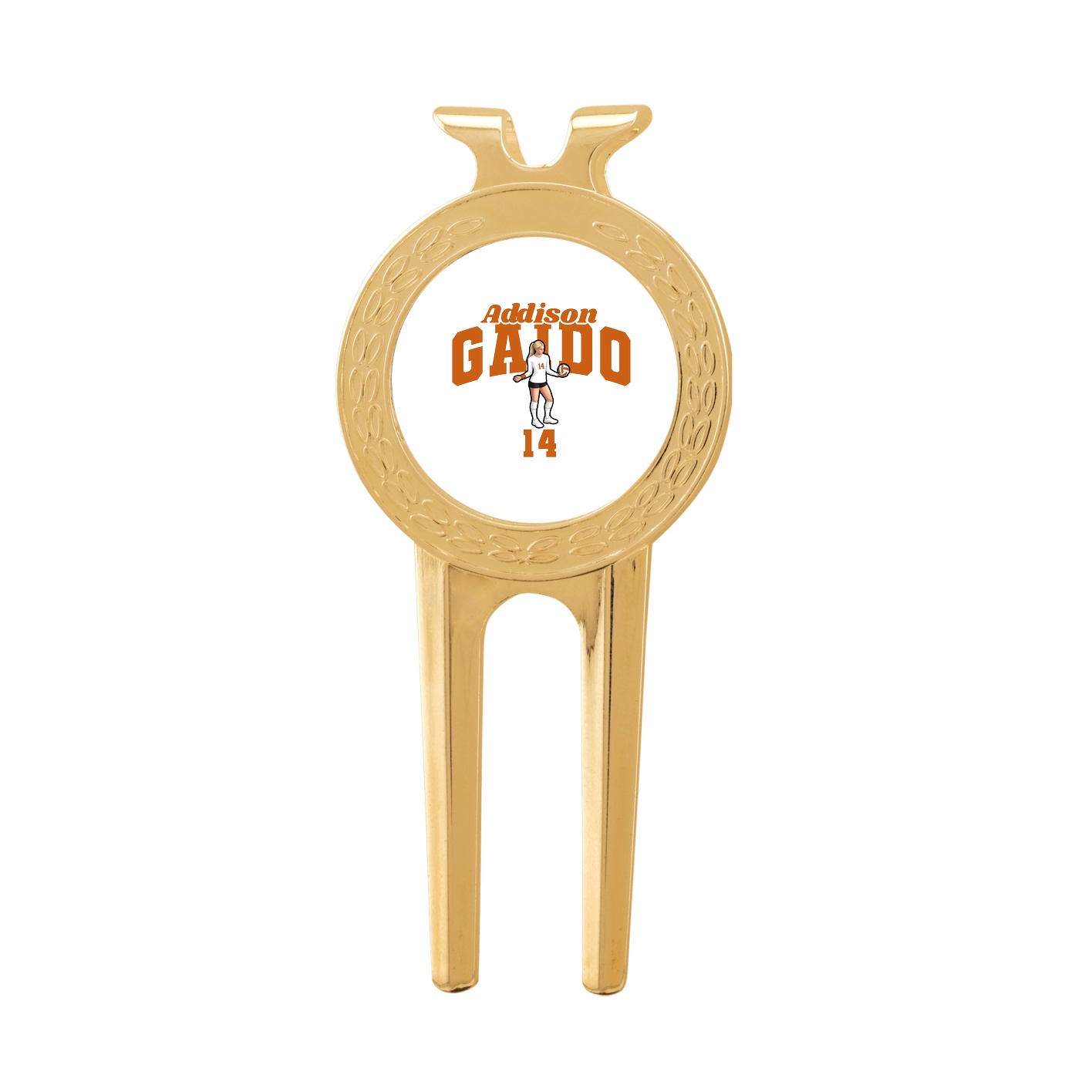 Divot Tool with Ball Marker — Signature Arch in Classic