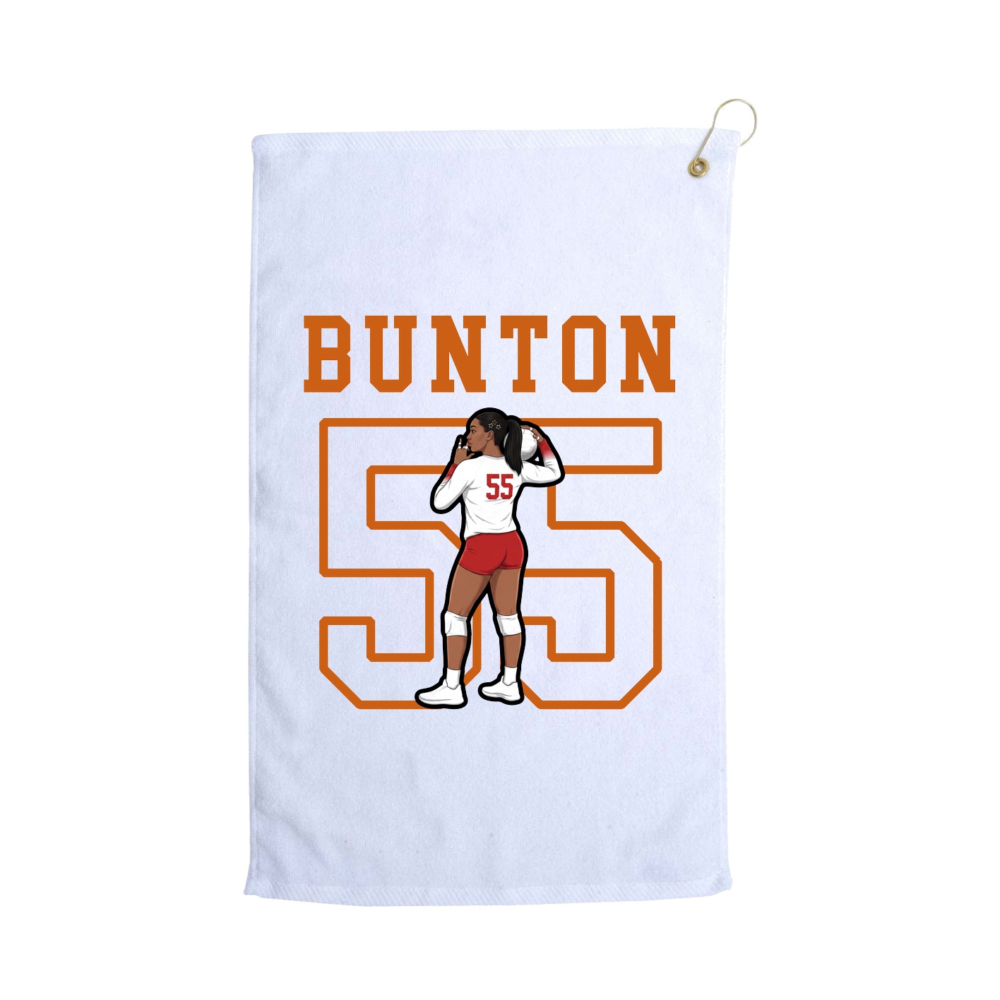 Golf Towel — Shirsey in White