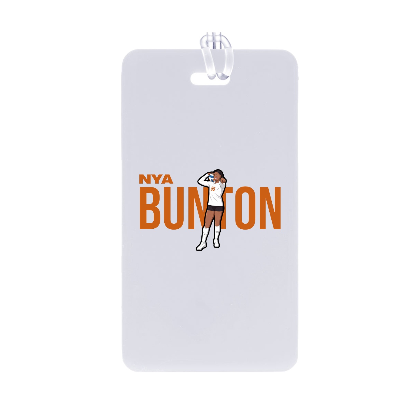 Bag Tag — Player Name in Classic