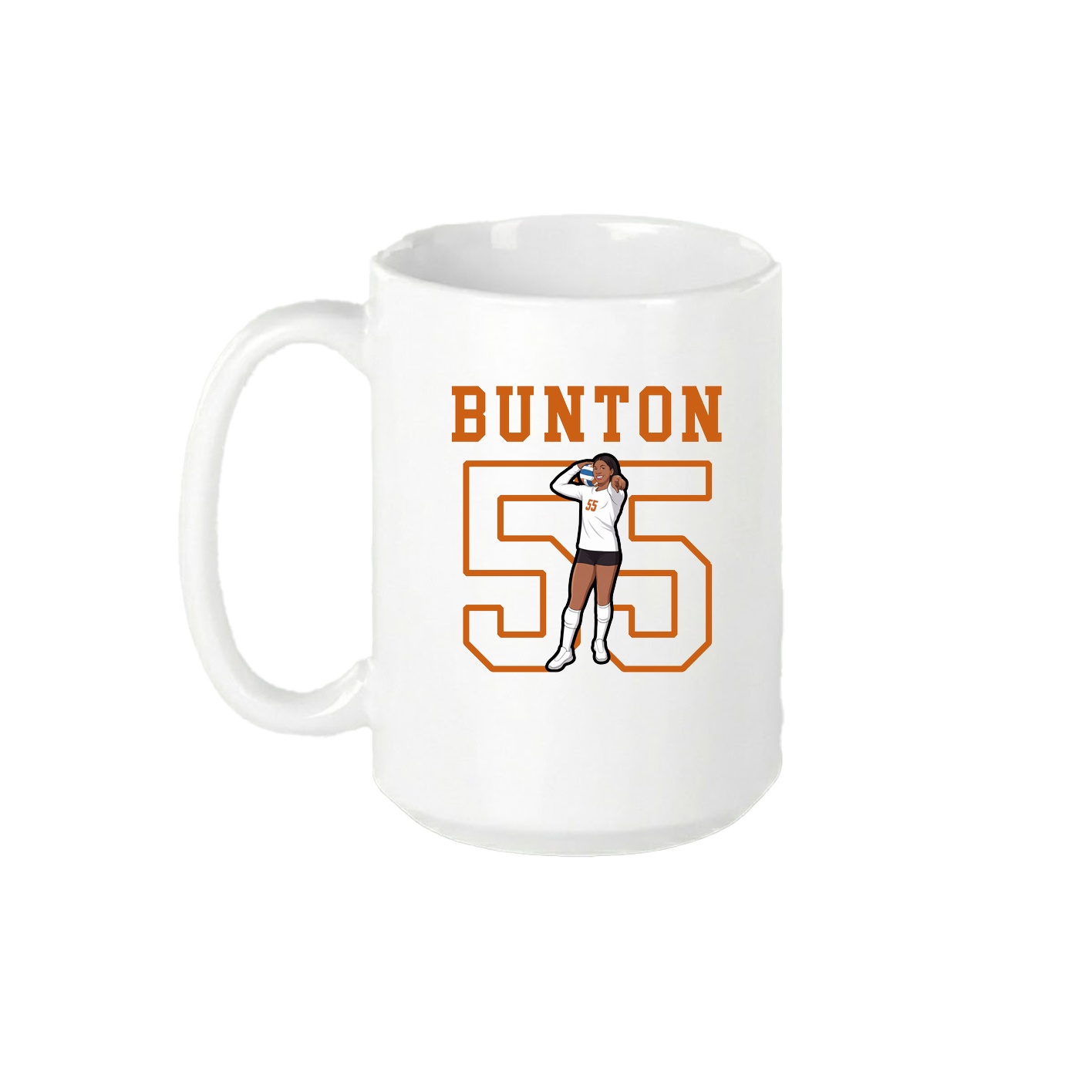 15oz Coffee Mug — Shirsey in White
