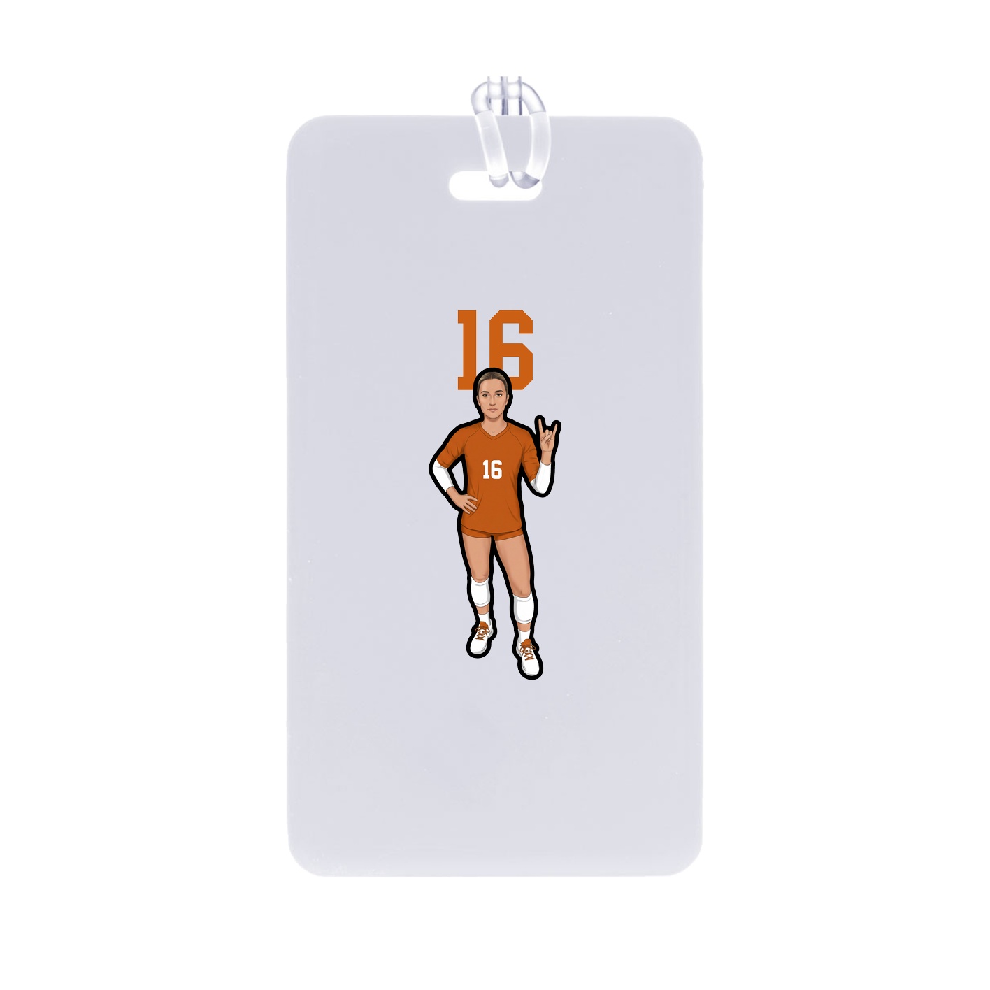 Bag Tag — Number Top in Classic