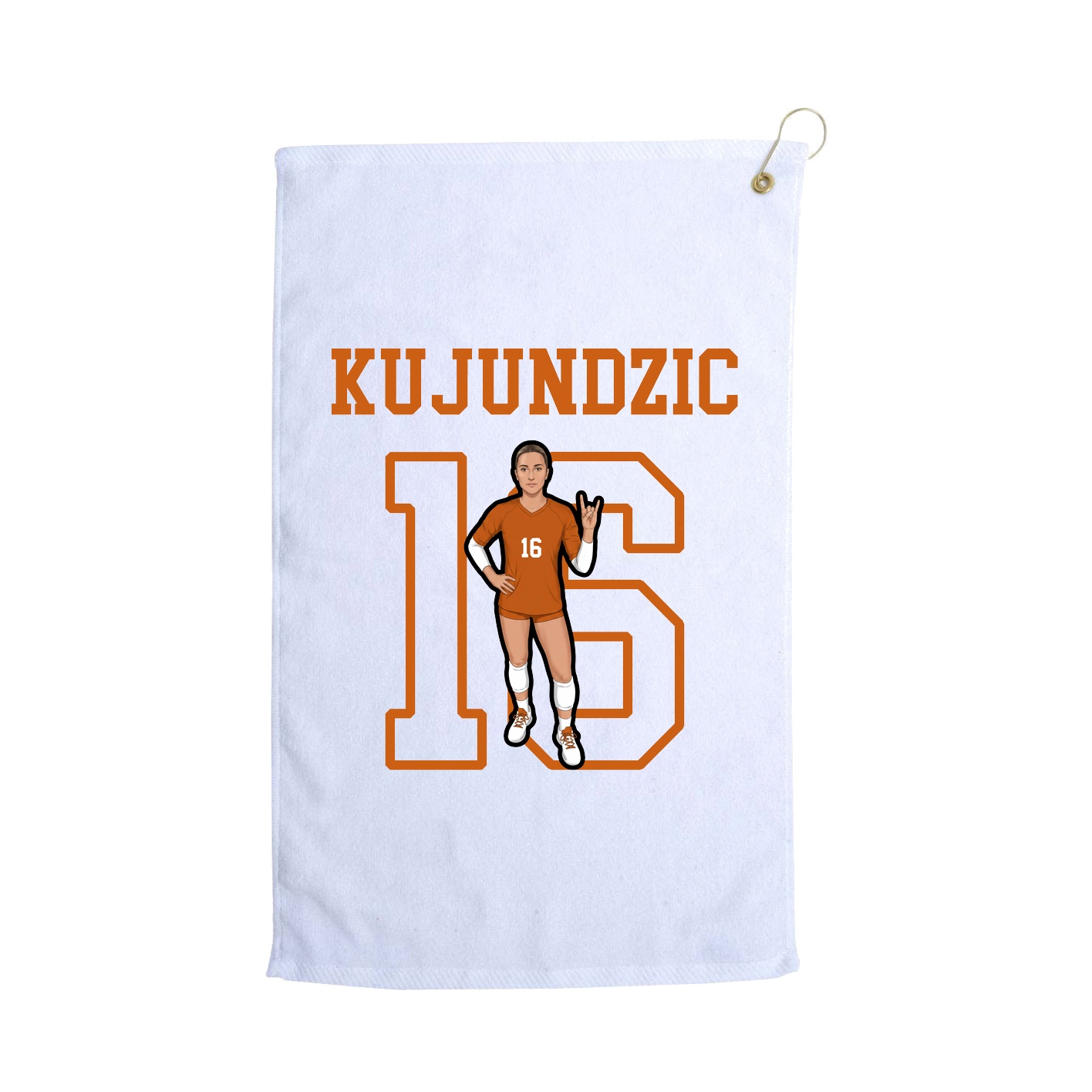 Golf Towel — Shirsey in White